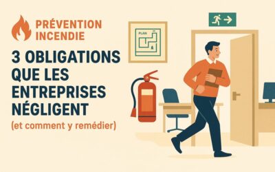 Trois obligations incendie que les entreprises négligent (et comment y remédier)